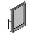 Dveře topeniště KV DYNAMIC 2G 35. 46. 01 